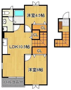 アメニティ【2階】の間取り