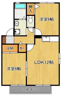セジュールますみ【1階】の間取り