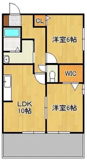 プロムナードM A棟【1階】の間取り