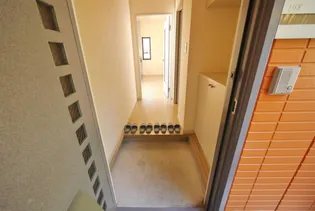 グリーンヒル【1階】の玄関