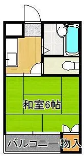 シャトレ幸神西【1階】の間取り