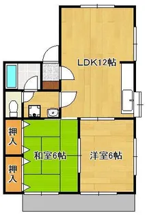 コーユー鷹見台【1階】の間取り