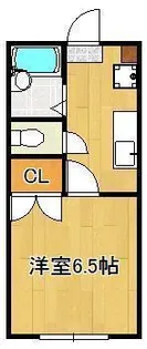 デュエル木屋瀬Ⅱ【1階】の間取り