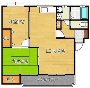 KAKU BLD【3階】の間取り