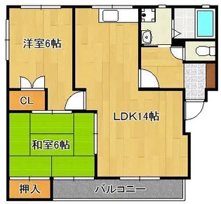 KAKU BLD【3階】の間取り