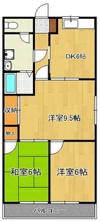 メゾン幸【2階】の間取り