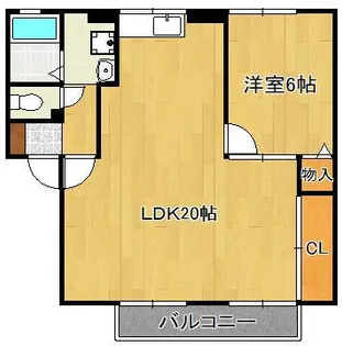 プランドール永犬丸【2階】の間取り