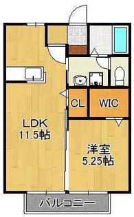 グリーン グラス【2階】の間取り