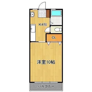 永野コーポⅡ【2階】の間取り