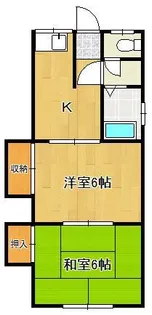 さくら荘【2階】の間取り