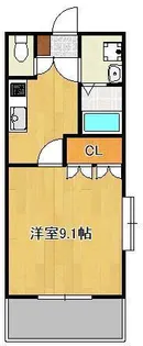 サンライズノア【1階】の間取り