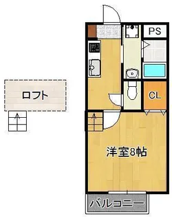 メゾン上の原【2階】の間取り