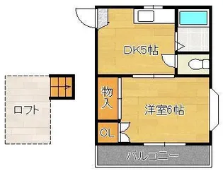ジョイフル養福寺【2階】の間取り