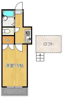 ジョイフル養福寺【2階】の間取り