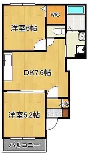 ヴィラ宮ノ前 参番館【1階】の間取り