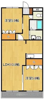 Vers L‘avenir【2階】の間取り