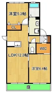 フルハウス(引野)【1階】の間取り