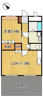 LION Hikari【1階】の間取り