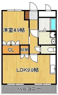 LION Hikari【2階】の間取り