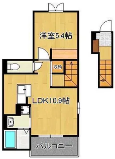 ジュネス【2階】の間取り