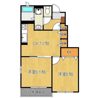 ファインソフトリー【1階】の間取り