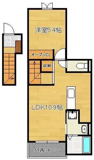 One Love【2階】の間取り