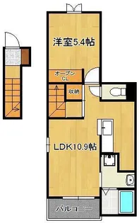 One Love【2階】の間取り