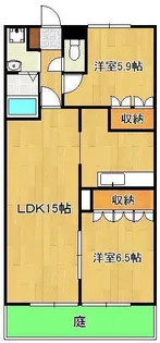 フォルティア【1階】の間取り