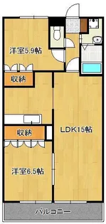 フォルティア【2階】の間取り