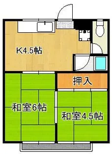 インサイド高江【1階】の間取り