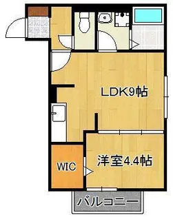 D-HOUSE A棟【2階】の間取り