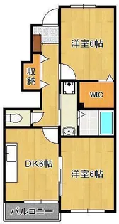 パークヒル【1階】の間取り