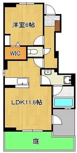 フリシュ【1階】の間取り