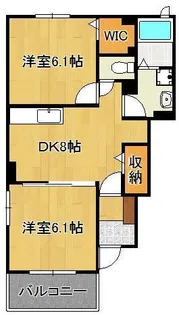 プログレッソ【1階】の間取り