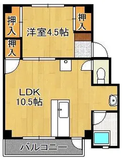 Renatus上津役Ⅰ【5階】の間取り