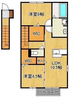 リブェール吉祥寺【2階】の間取り