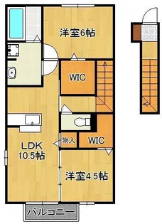 リブェール吉祥寺【2階】の間取り