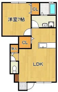 ファミリーヒルズ星ケ丘Ⅰ【1階】の間取り