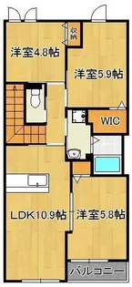 アールヴヘイム【2階】の間取り