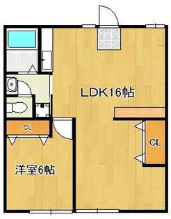 フォーヴル春日台【2階】の間取り