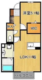 グラン・フィオーレ【1階】の間取り