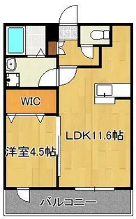 プライマリー直方【1階】の間取り