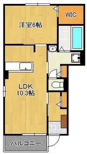 ライトウィッシュ【1階】の間取り