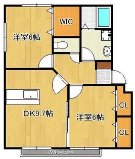 T.BOX【2階】の間取り