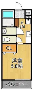 DK Relaciones A棟【1階】の間取り