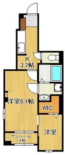 パンフィーユ【1階】の間取り