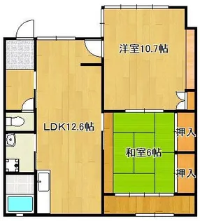 福岡県北九州市八幡西区町上津役西2丁目【一戸建】の間取り