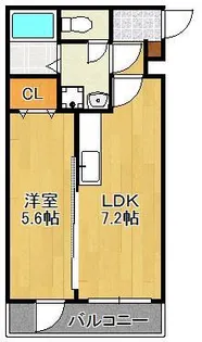 emigrand−HK湯野原(エミグランドHK湯野原)【2階】の間取り