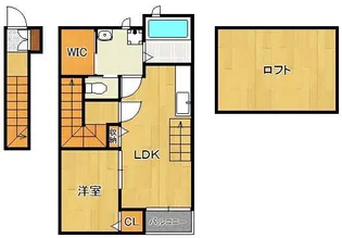 シアハウス三ケ森Ⅱ【2階】の間取り