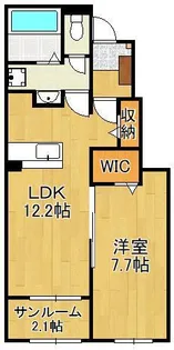 マイライフ直方Ⅴ【1階】の間取り